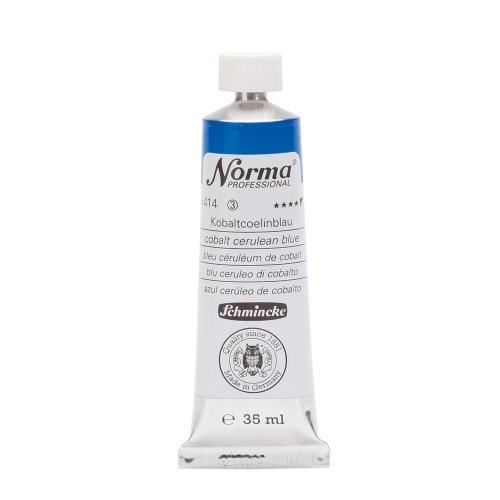Norma Öl Farbe 35 ml cobalt cerulean blue (g.P. 1L=391,42€)